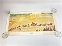 1966 Norman Rockwell Stagecoach Print