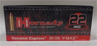 500 Rounds Hornady .22 Magnum Cartridges In Boxes