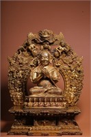 Chinese Gilt Bronze Buddha