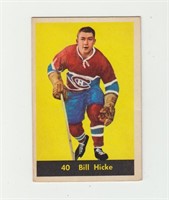1960 Parkhurst Bill Hicke Hockey Card