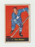 1960 Parkhurst Tim Horton Hockey Card
