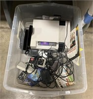 Original Nintendo Game System, Remotes, Games.