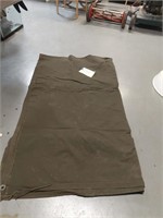 Canvas tarp, size unknown