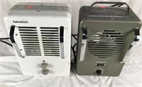 Two Working Electric Heaters
