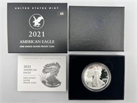 2021-W US Silver Proof Eagle