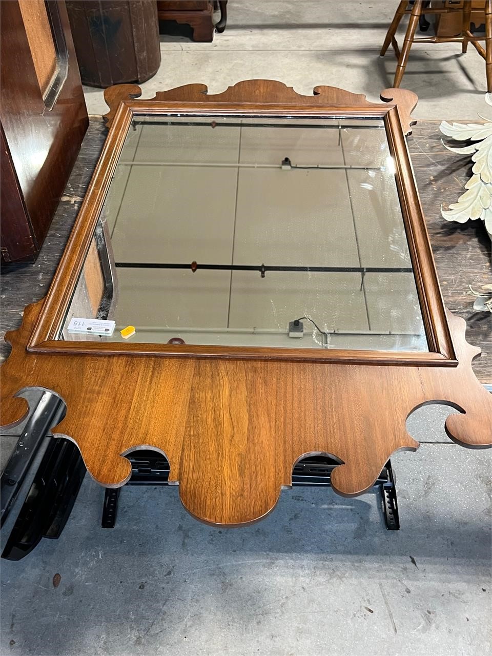 Quality Antique Carved Mirror