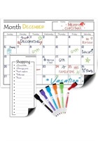 (New) Magnetic Dry Erase Calendar Set | 2pk