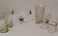 vintage corning Aniv glasses & CMOG made glasses