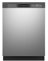 24 in. Built-In Tall Tub Front Control Stainless