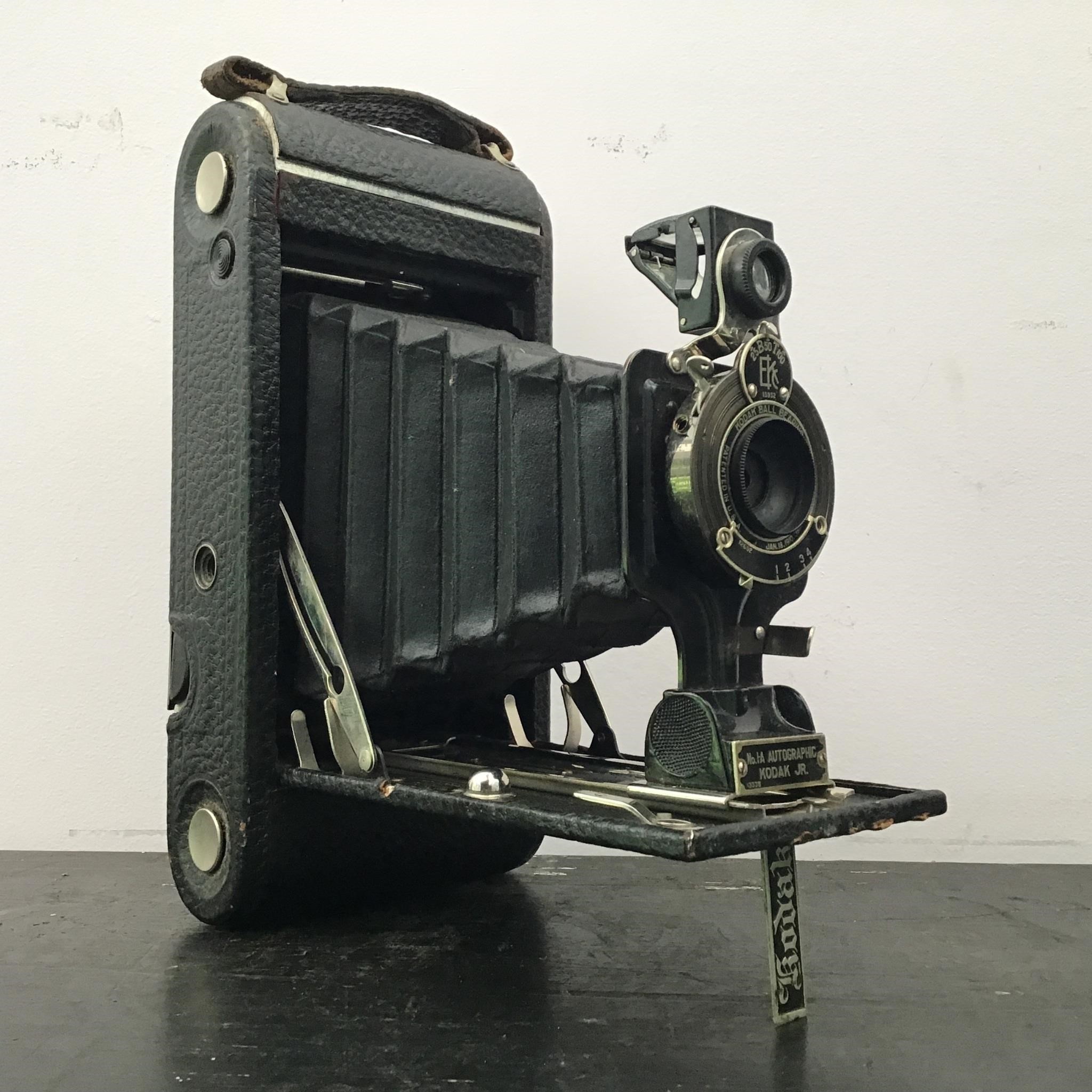 FOLDING KODAK CAMERA ANTIQUE