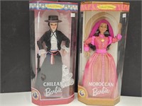 2- Chilean & Moroccan Barbies