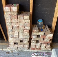 Group of architectural bricks