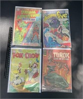 4 Comics-Strange, Inferior, Fox-Crow, Turok