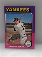 1975 Topps #20 Thurman Munson New York Yankees