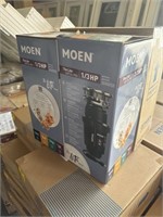 2- MOEN 1/3hp GXP33C PRO DISPOSAL'S