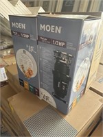 2- MOEN 1/3hp GXP33C PRO DISPOSAL'S