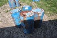 (4) Steel Bung Top Barrels, Approx 55Gal