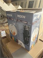 2- MOEN 1/3hp GXP33C PRO DISPOSAL'S