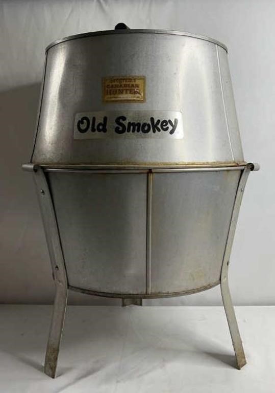 Vintage Old Smokey Charcoal Smoker