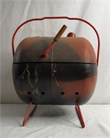 Vintage Little Pal Portable Red Smoker