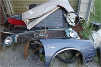 ALL MISC. CAR PARTS & MISC. UNDER & AROUND METAL