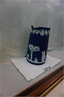 Wedgwood Dark Blue Jasperware pitcher