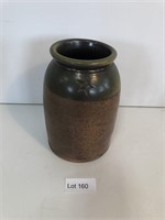Stoneware Crock Snuff Jar w/ Star