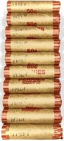 (10) Rolls 1930's Wheat Cent Penny Lot