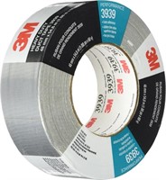 3 ROLLS - 3" x 60 yds. Silver 3M 3939 Duct Tape