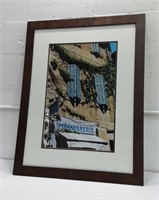 Framed French Photograph K15F