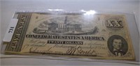 1862 $20 Confederate States of America Note