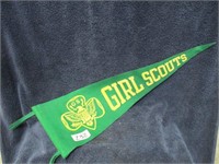 Vintage Girl Scout pennant