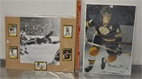 2 Bobby Orr prints, reproductions