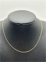 14 in Gold Necklace