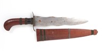 Philippines Moro Gunong Dagger w/ Scabbard