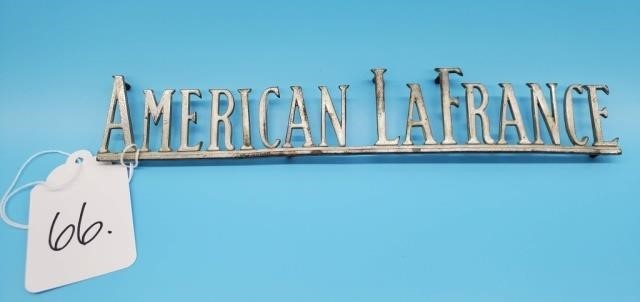 American LaFrance Metal Emblem | Auction America, Inc.