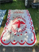 Antique Quilt (No Info on this one) some wear