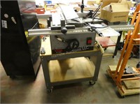 Ryobi BT3000 ten inch table saw with rolling cart