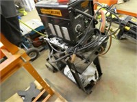 Chicago 90amp wire welder with cart, mask, gloves