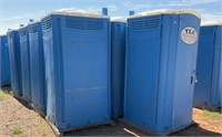 9- Blue Portable Toilets