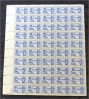 1952 CENTENIAL OF ENGINEERING 3 CENT STAMP SHEET