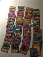 ASSORTED YUGIUH CARDS 1996 MOST SHOW CORNER WEAR