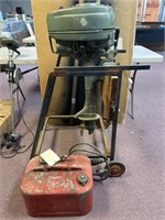 Elgin Sears and Roebuck outboard boat motor 8 hp