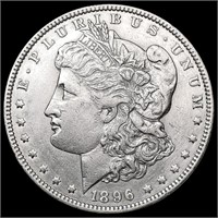 1896-O Morgan Silver Dollar CHOICE AU