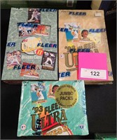 3 SEALED BOXES FLEER MLB TRADING CARDS, '92-'93