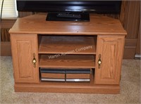 (L) Particle Board TV Entertainment Stand