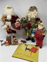 Collectible Santas, Mongomery Ward Rudolph Toys