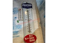 Prestone Thermometer & Standard Thermometer