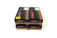 4- Boxes of PMC bronze 9mm Luger, 115-grain FMJ