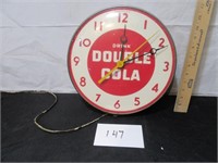 Drink Double Cola clock